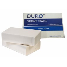 Caprice Duro Premium COMPACT / UltraSoft Premium COMPACT Interleaved Towel - 90 Sheets - 29 x 19cm Wide - 24/Ctn (1929CW)